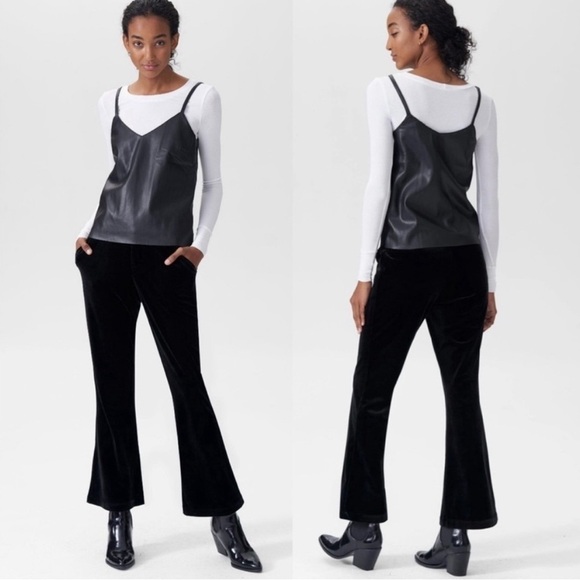 Universal Standard Farrah Velvet Flare Pants - Picture 1 of 11